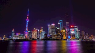 上海外滩璀璨夜景