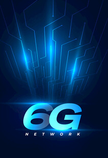 炫酷6G网络科技背景设计