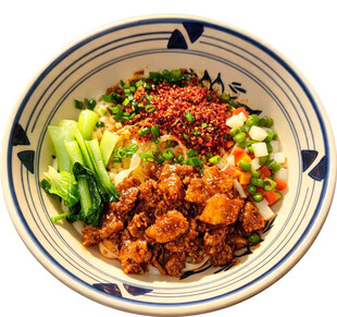 油泼肉臊子面