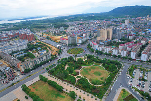 城市俯瞰景观