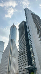 现代都市摩天大楼景观