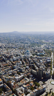 俯瞰城市全景