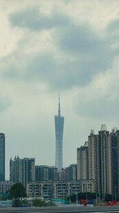 广州城市天际线景观