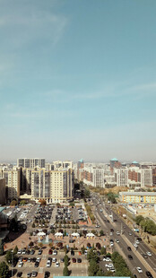 城市俯瞰景观图