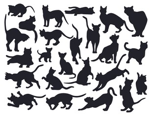 猫咪剪影合集