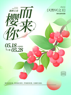 樱桃海报