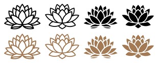 莲花图案合集