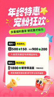 年终特惠促销活动海报