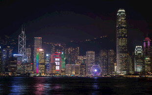 香港璀璨夜景