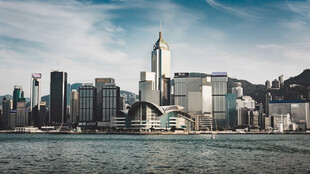 纽约城市天际线景观