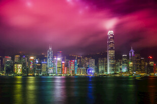 香港璀璨夜景
