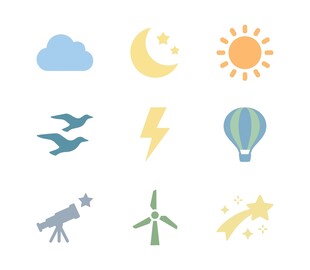 天空主题图标