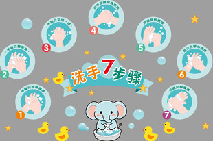七步洗手法