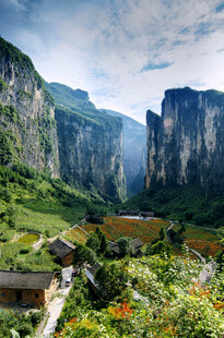 山间村落美景