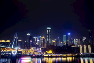 璀璨都市夜景