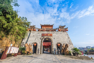 古城门建筑景观