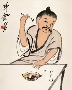 古人耳食图