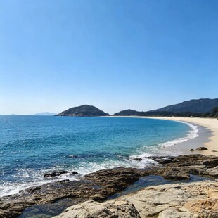 美丽海滨风光