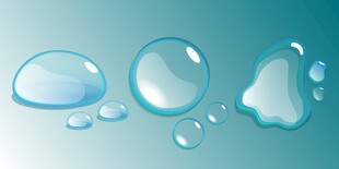 水滴背景素材