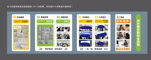 培训机构文化墙 师资展示墙