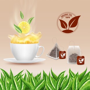 有机茶宣传