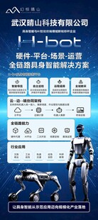 机器人技术展示海报