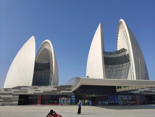 珠海大剧院外观美景