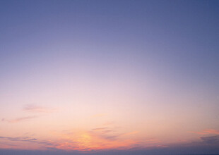 美丽日落天空景色