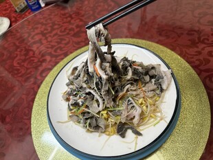 白灼牛百叶