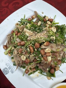 葱油捞猪肚