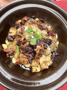 啫啫生焗鱼头煲