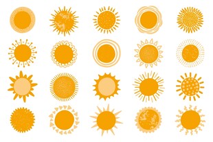 太阳图标合集