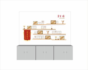 中式文化墙设计展示