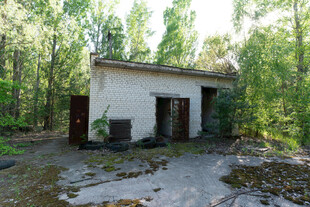 林间老旧小屋