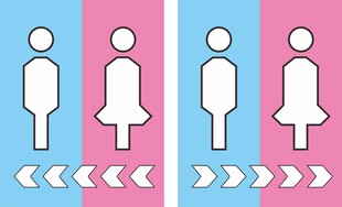 男女卫生间