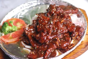 铁板牛仔骨