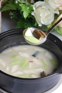 夜开花炖黄鳝