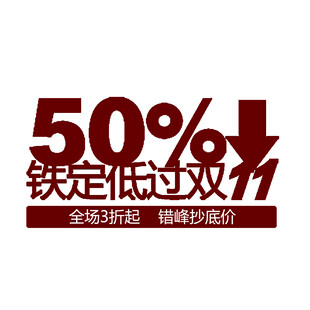 优惠券活动促销电商标签图