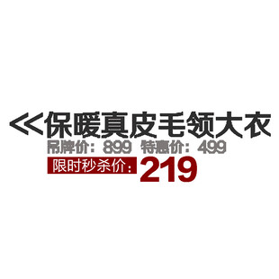 优惠券活动促销电商标签图