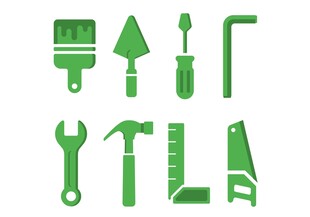 多样工具图标集合