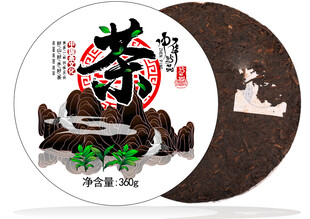 传统普洱茶饼