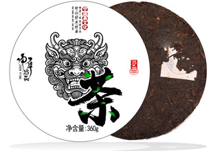 传统风格普洱茶饼