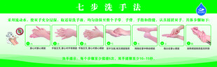 七步洗手法