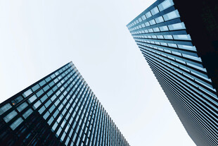 现代摩天大楼建筑景观