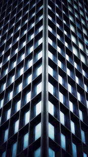 现代高楼建筑外观特写