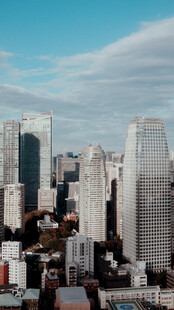 现代都市高楼景观