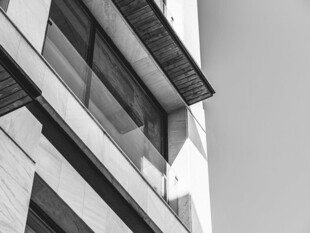 现代建筑局部特写