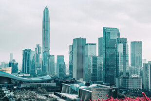 深圳繁华都市天际线