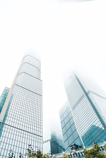 现代都市摩天大楼景观