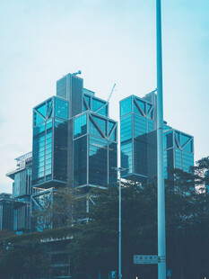 现代都市高楼景观